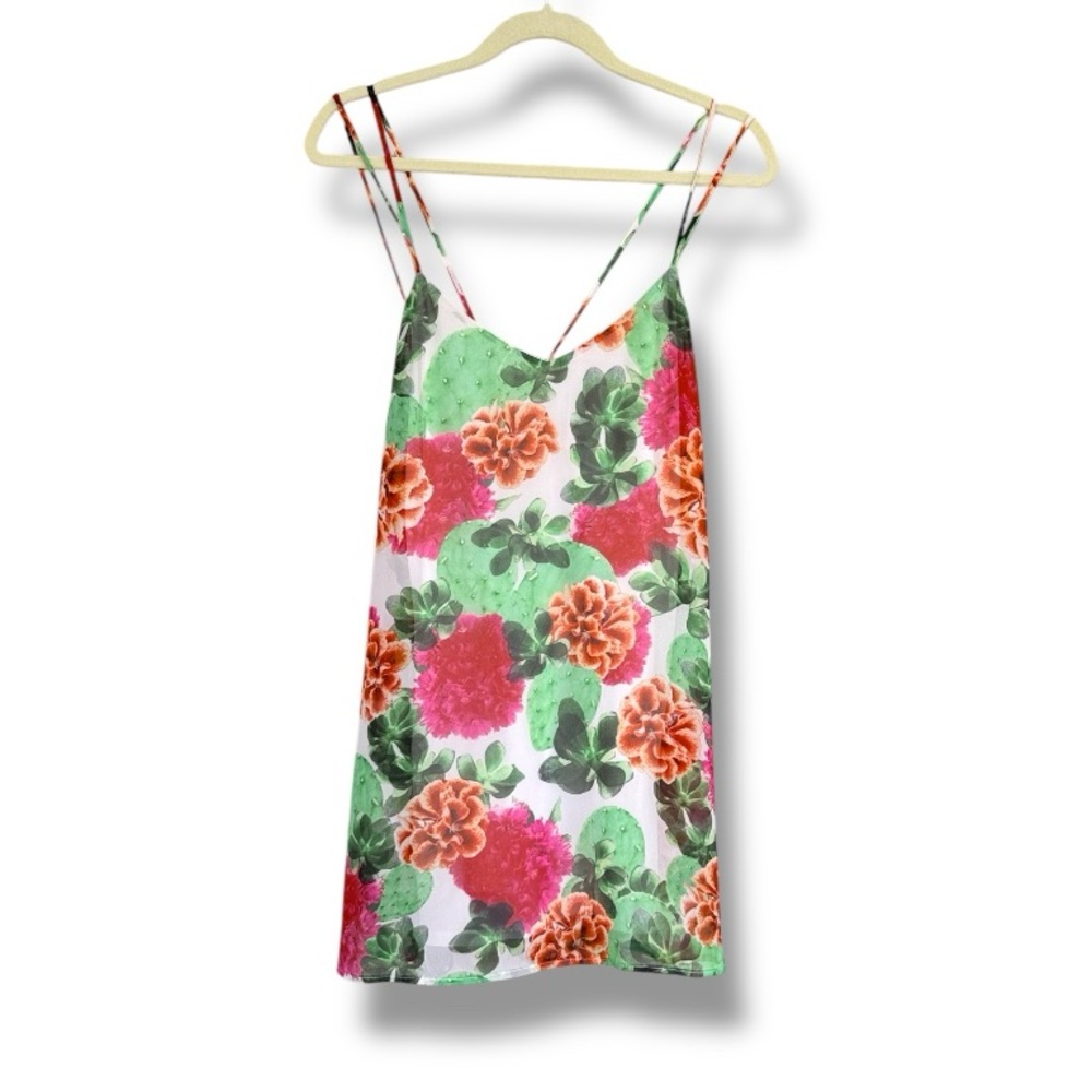 Show Me Your Mumu Cactus Bloom Mini Dress Size Small - Picture 3 of 13